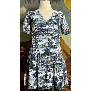 Chufy Whimsical Fantasy Mini Dress XS